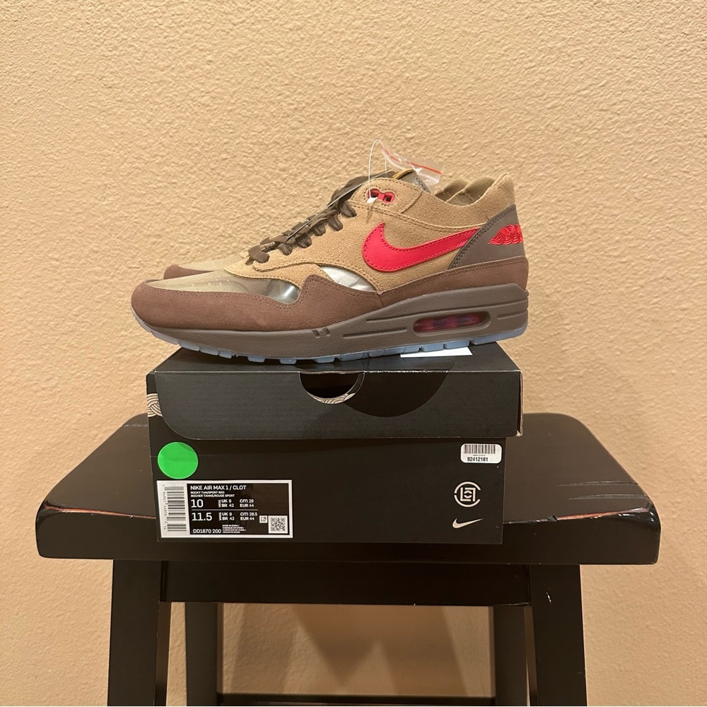 Nike CLOT x Air Max 1 'Kiss Of Death CHA'